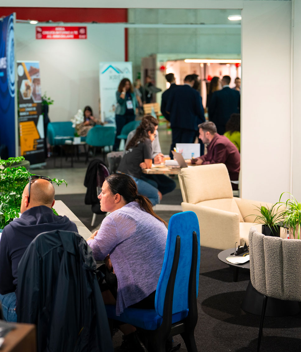 Visitatori alla fiera Casalia